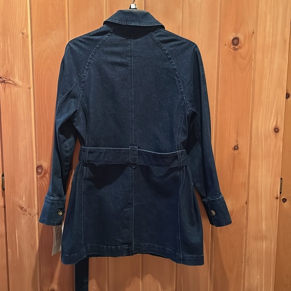 Bagatelle denim trench coat, L - Picture 5 of 9